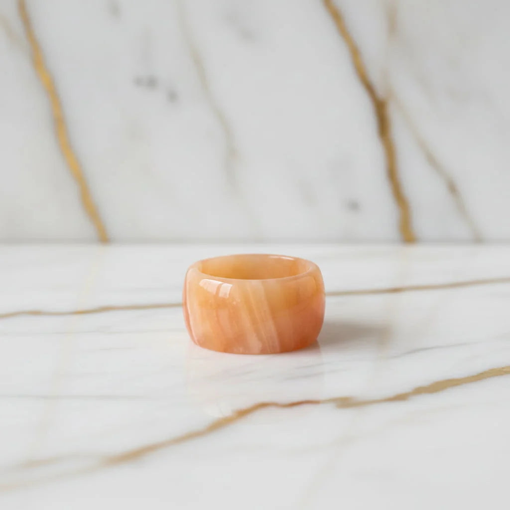 Calcit Ring – Energie, Schutz & innere Balance