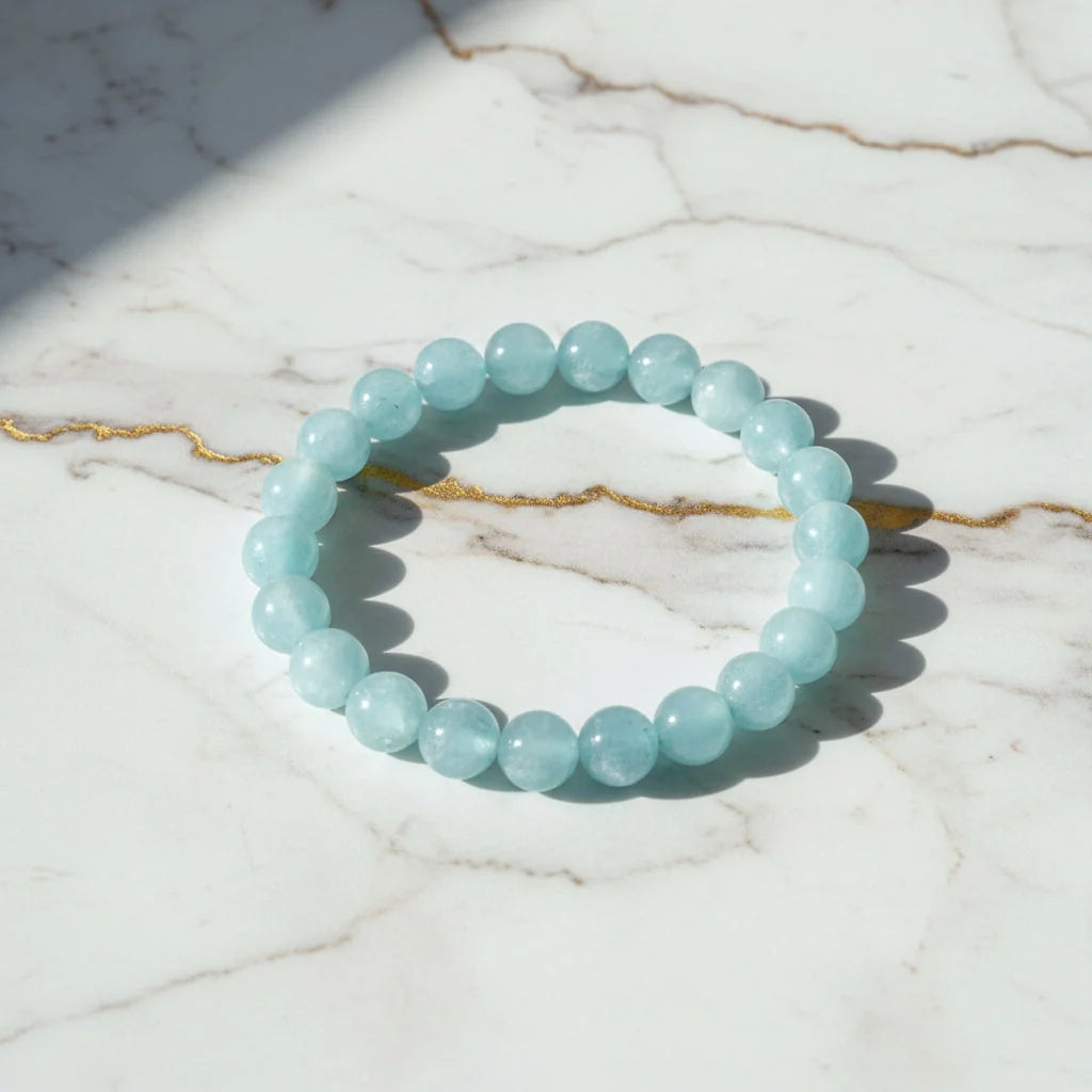 Aquamarin Armband – Ruhe, Klarheit & stilvolle Energie