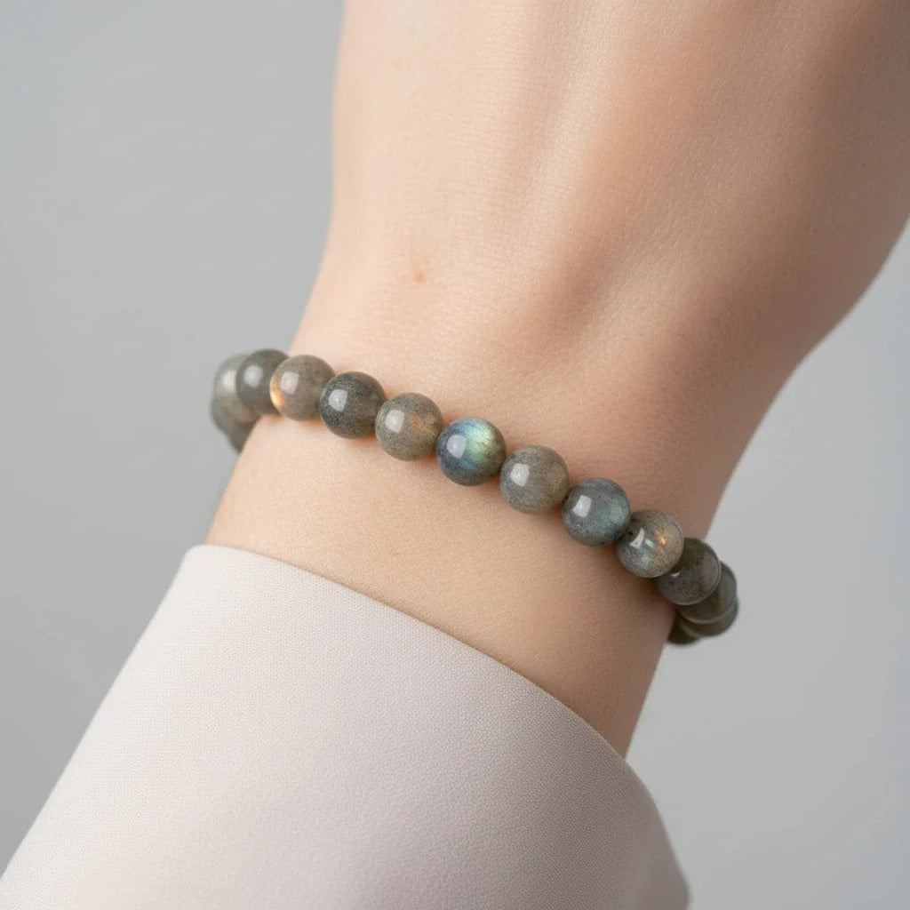 Labradorit Armband – Schutz, Intuition & Energie für Mindset, Meditation & Selfcare