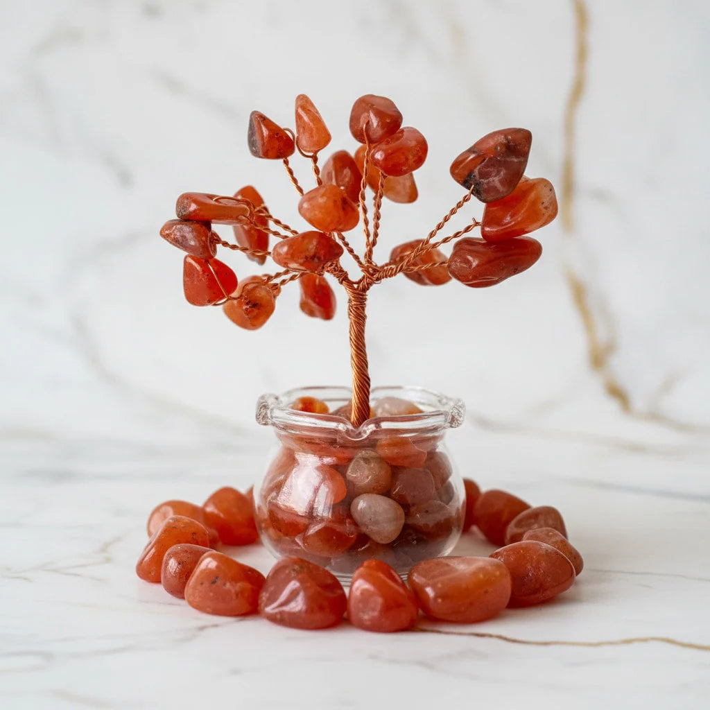 Karneol Baum – Lebensenergie, Wachstum & innere Stärke
