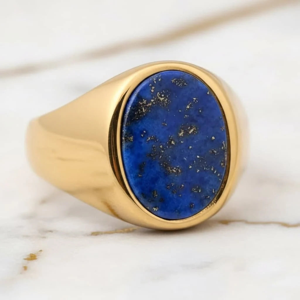 Lapislazuli Ring – Schutz, Intuition & stilvolles Statement
