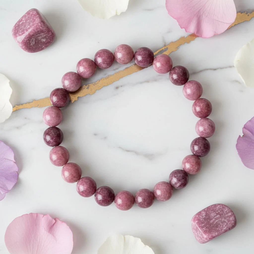 Lepidolith Schmuck – Harmonie, Schutz & emotionale Balance