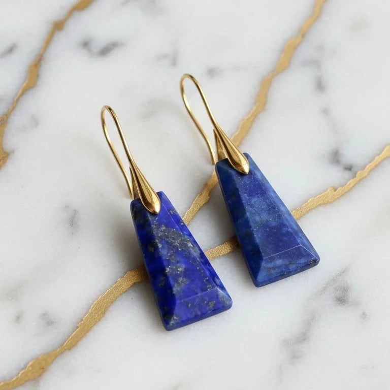 Lapislazuli Ohrringe – Schutz, Intuition & stilvolle Akzente
