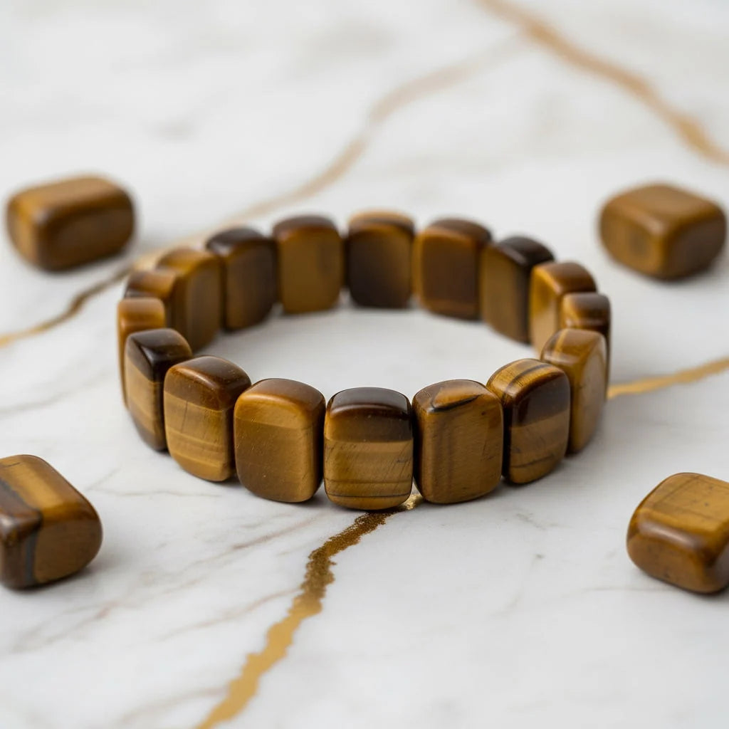 Tigerauge Armband – Fokus, Schutz & Mindset-Booster für Meditation, Selfcare & Alltag