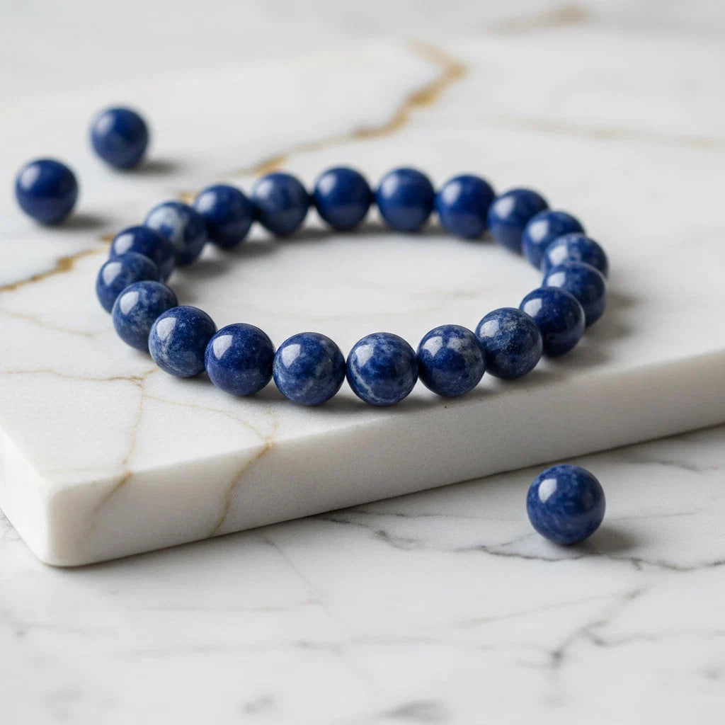 Sodalit Kristall – Klarheit, Intuition & innere Ruhe