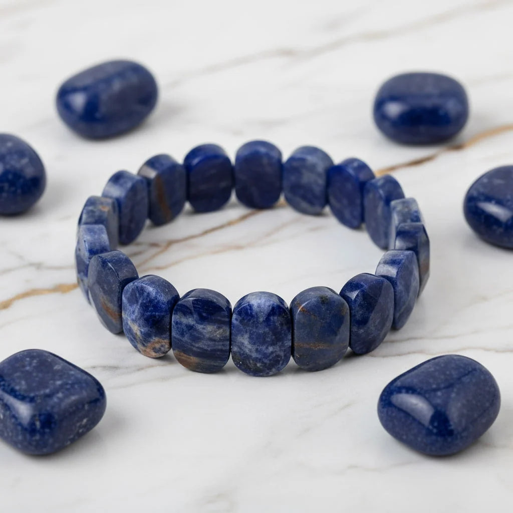 Sodalit Armband – Mentale Klarheit & harmonische Energie