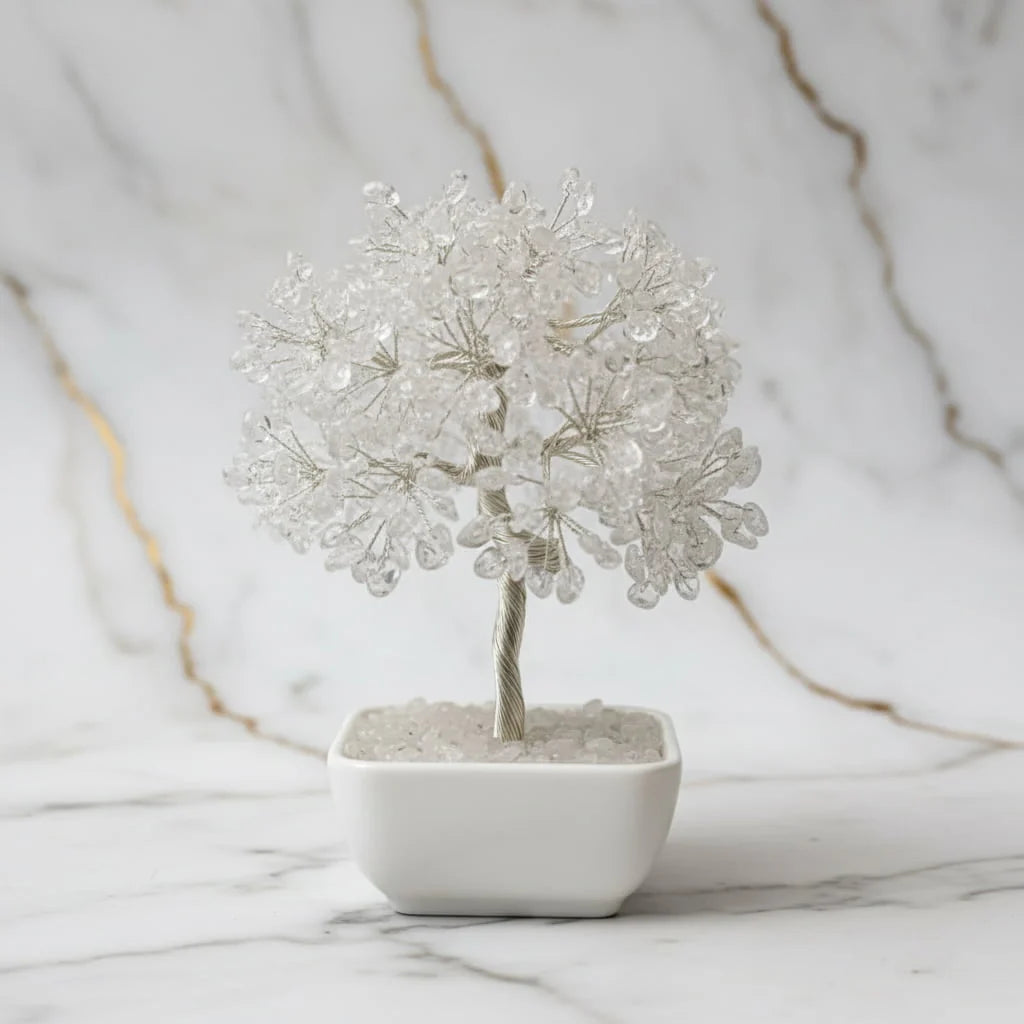 Bergkristall Baum – Klarheit, Energie, Harmonie & spirituelle Kristall-Dekoration