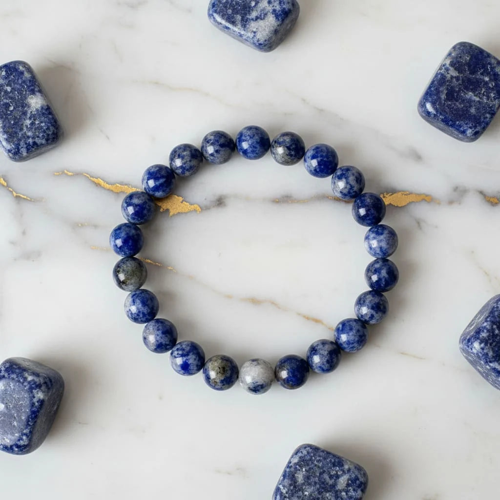Sodalit Schmuck – Klarheit, Intuition & innere Ruhe