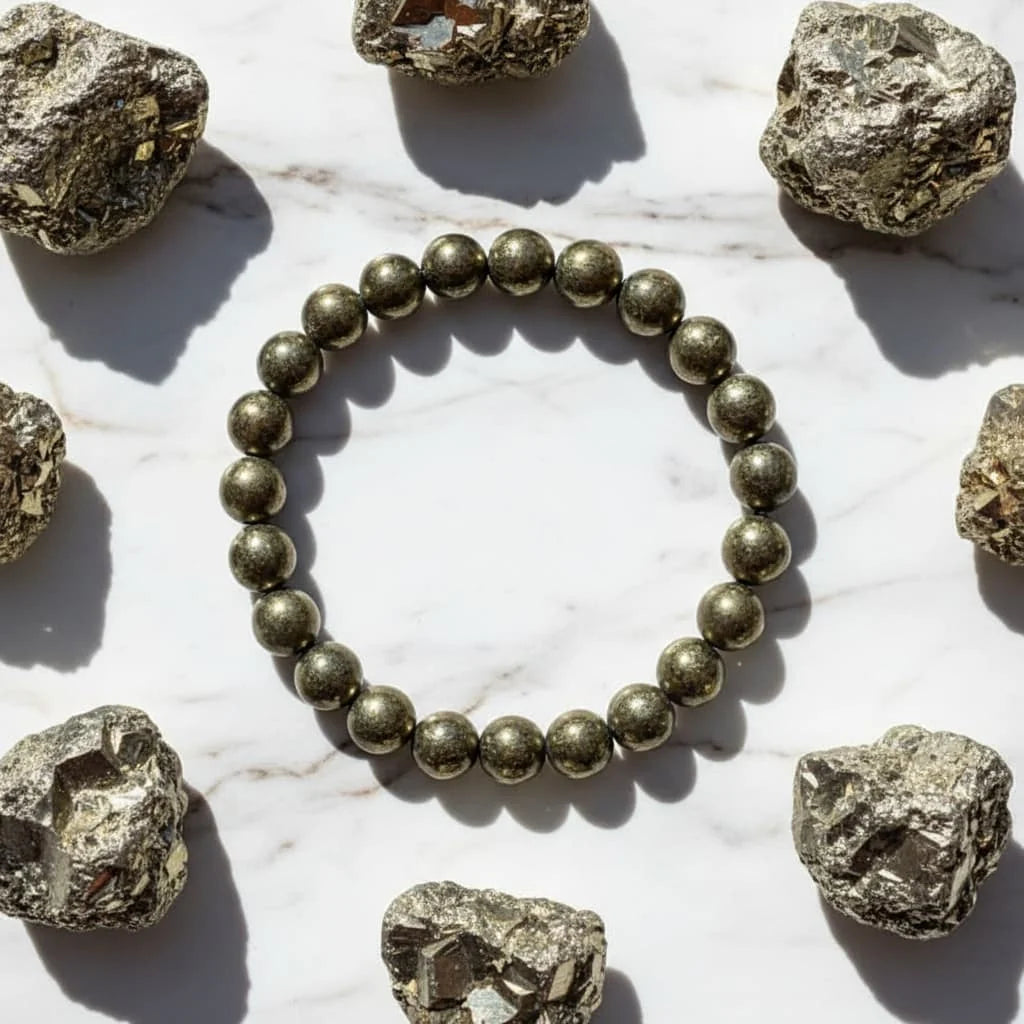 Pyrit Armband – Vitalität, Schutz & positive Energie