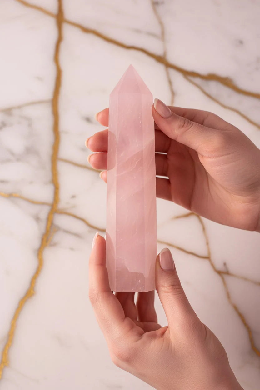 Rosenquarz, Amethyst & Citrin: Bedeutung und Anwendung