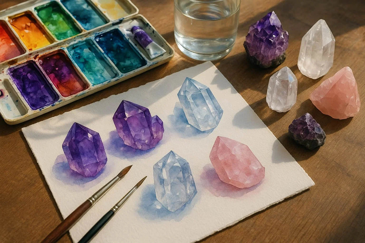 Kreativität & Kristalle ✨ Rituale, Intuition & Ausdruck fördern