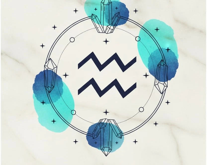 Kristalle für Wassermann – Intuition, Kreativität & innere Balance