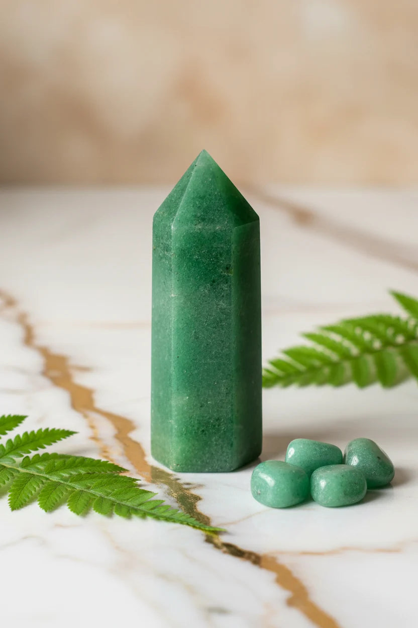 Aventurin Obelisk – Harmonie, Wohlstand & positive Energie