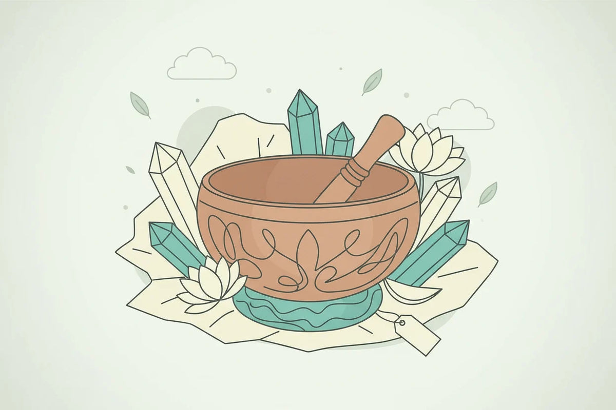 Meditationsrituale: Kristalle, Atem & Klang für tiefere Meditation