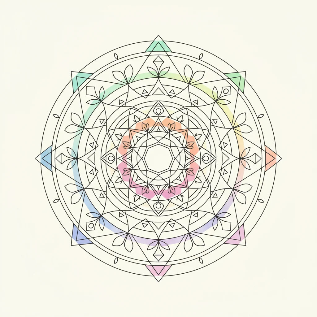 Symbole in der Meditation: Om, Lotus und Mandala bewusst nutzen