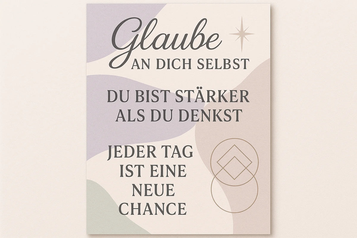 Zitate und Kristalle – Rituale für Selbstvertrauen, Motivation und innere Stärke