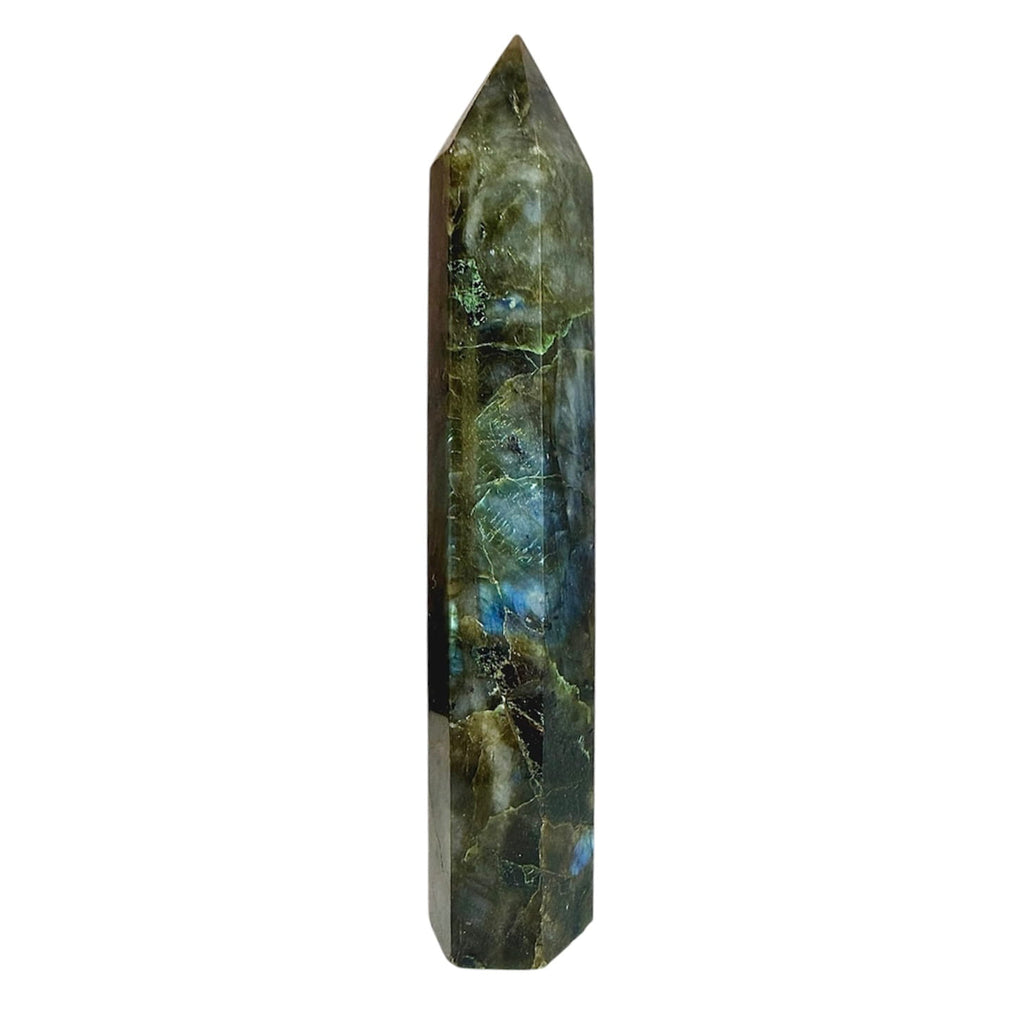 Labradorit Obelisk – Kreativität & Selbstvertrauen CrystalScents