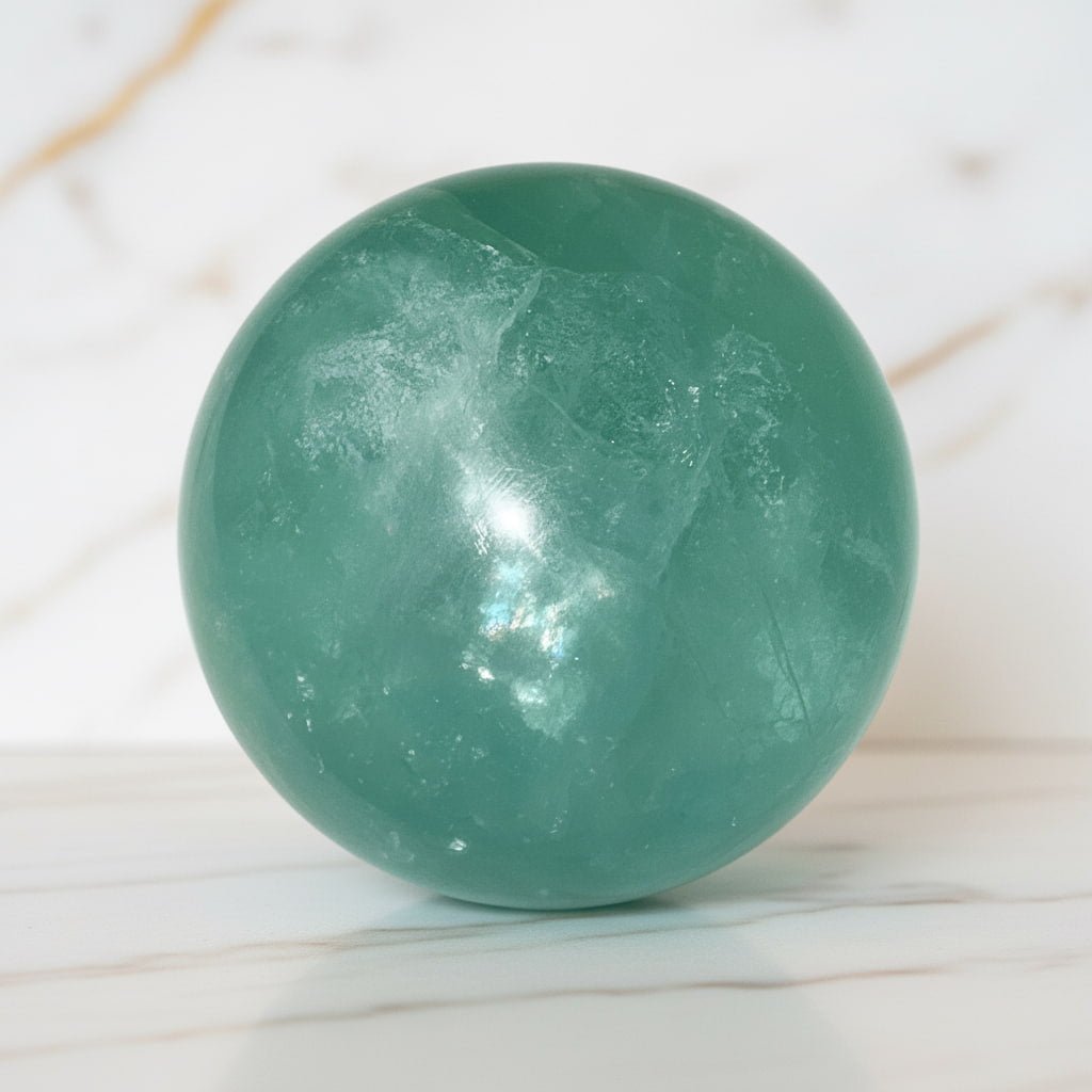Fluorit Kugel – Leuchten & Strahlen CrystalScents