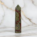 Unakait Obelisk – Kraft & Erdung CrystalScents