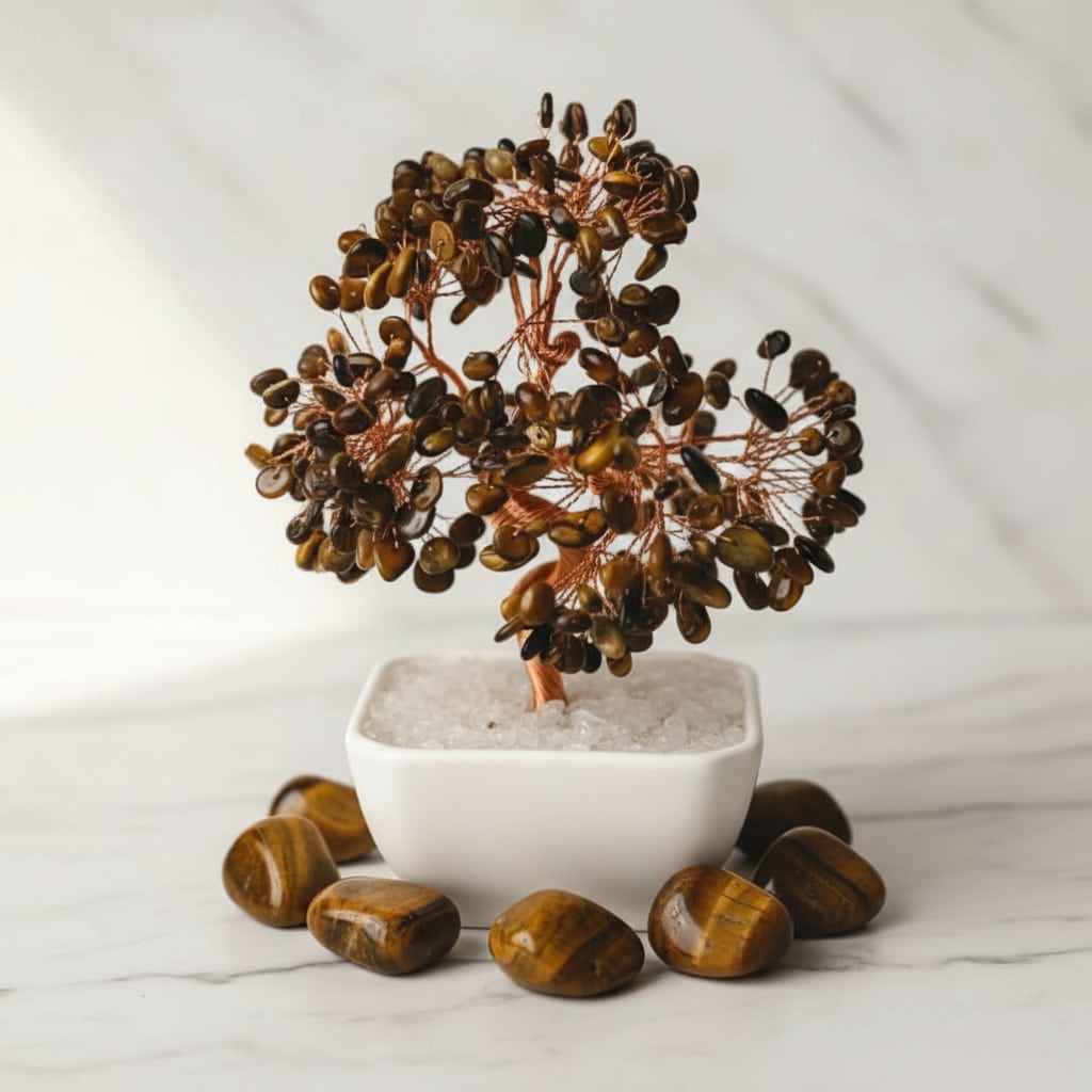 Tigerauge Baum - Erdung & Stärke CrystalScents