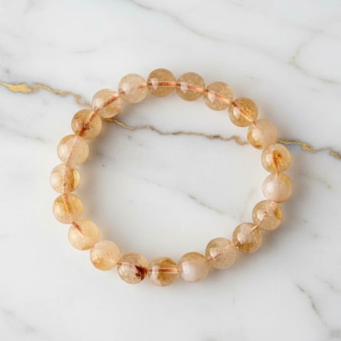 Citrin Kugelarmband - Sonne fürs Handgelenk CrystalScents