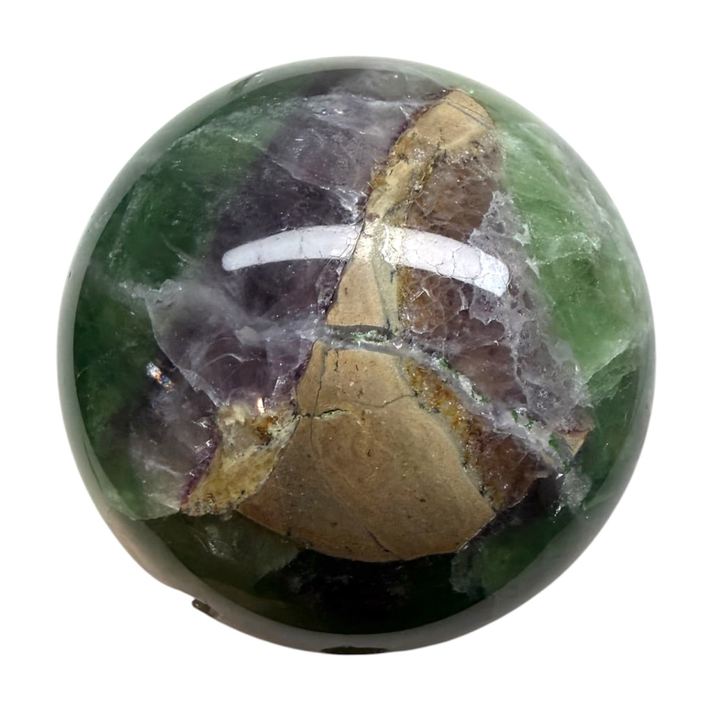 Fluorit Kugel – Farbe & Lebendigkeit CrystalScents