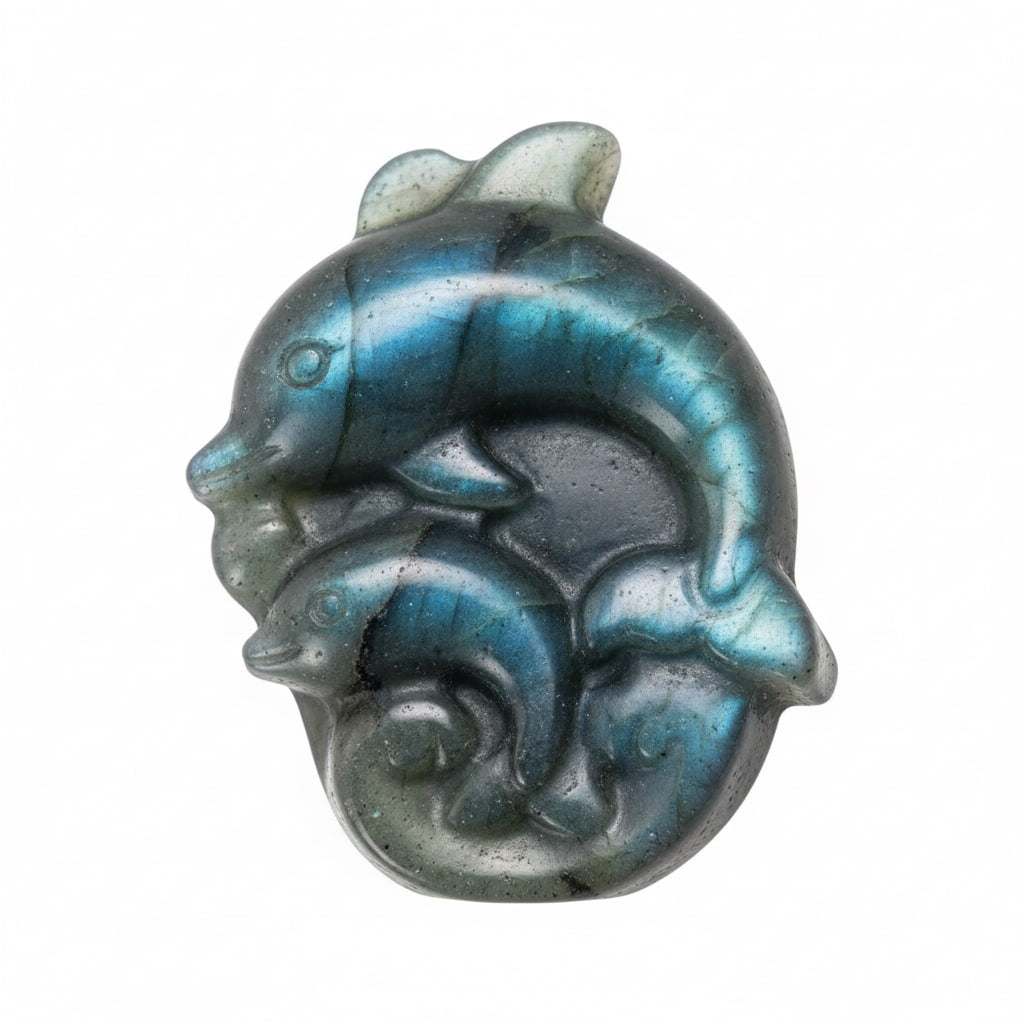 Labradorit Delfin – Niedlicher Seelenstein CrystalScents