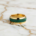 Ring mit Grün-Design – für ausdrucksstarke Akzente CrystalScents