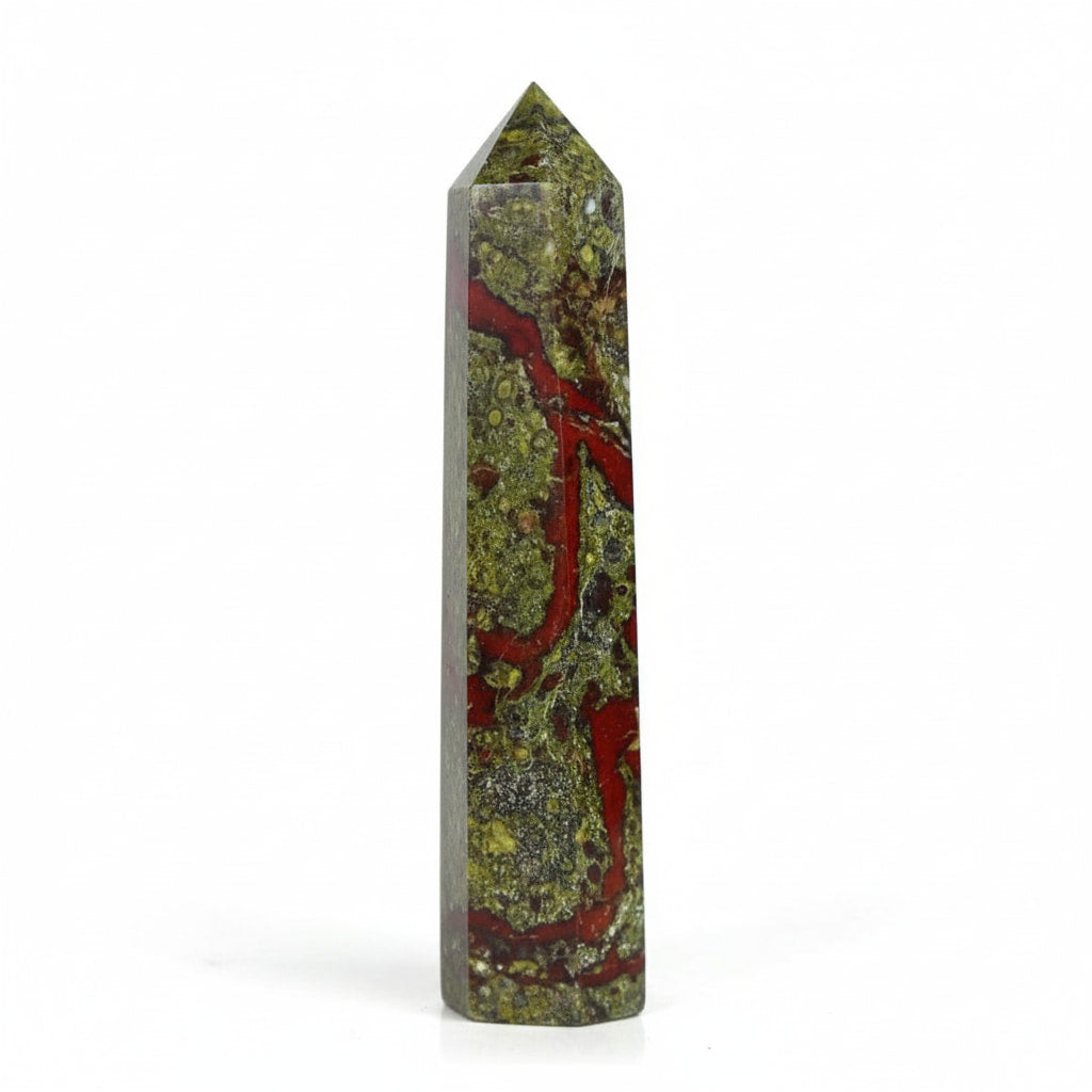 Unakait Obelisk – Kraft & Erdung CrystalScents