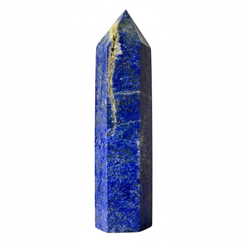 Lapislazuli Obelisk – Schimmernde Goldadern CrystalScents