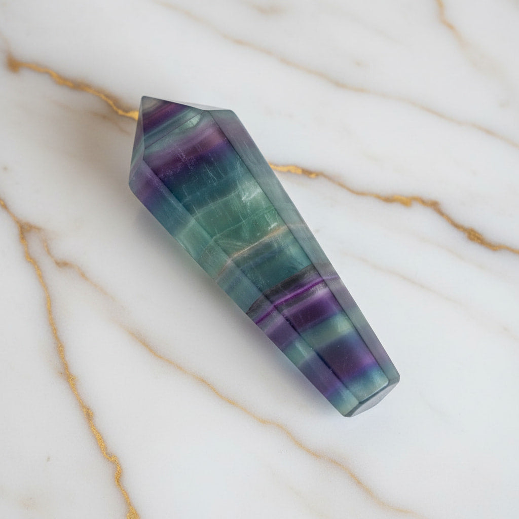 Fluorit Zepter – Dekoratives Kristallobjekt CrystalScents