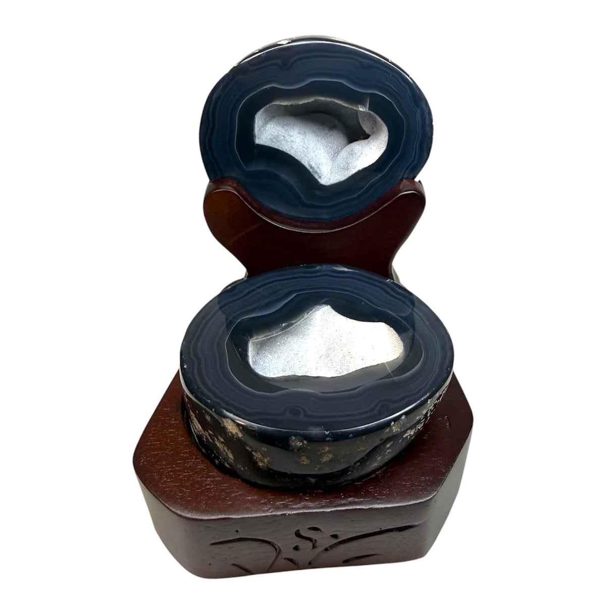 Achat Truhe - Schwarze Schönheit CrystalScents