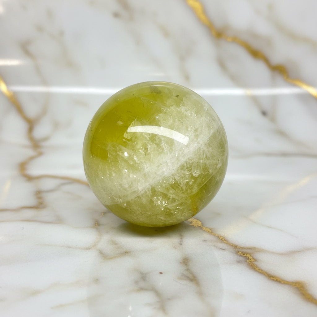 Citrin Kugel - Freude & Licht CrystalScents