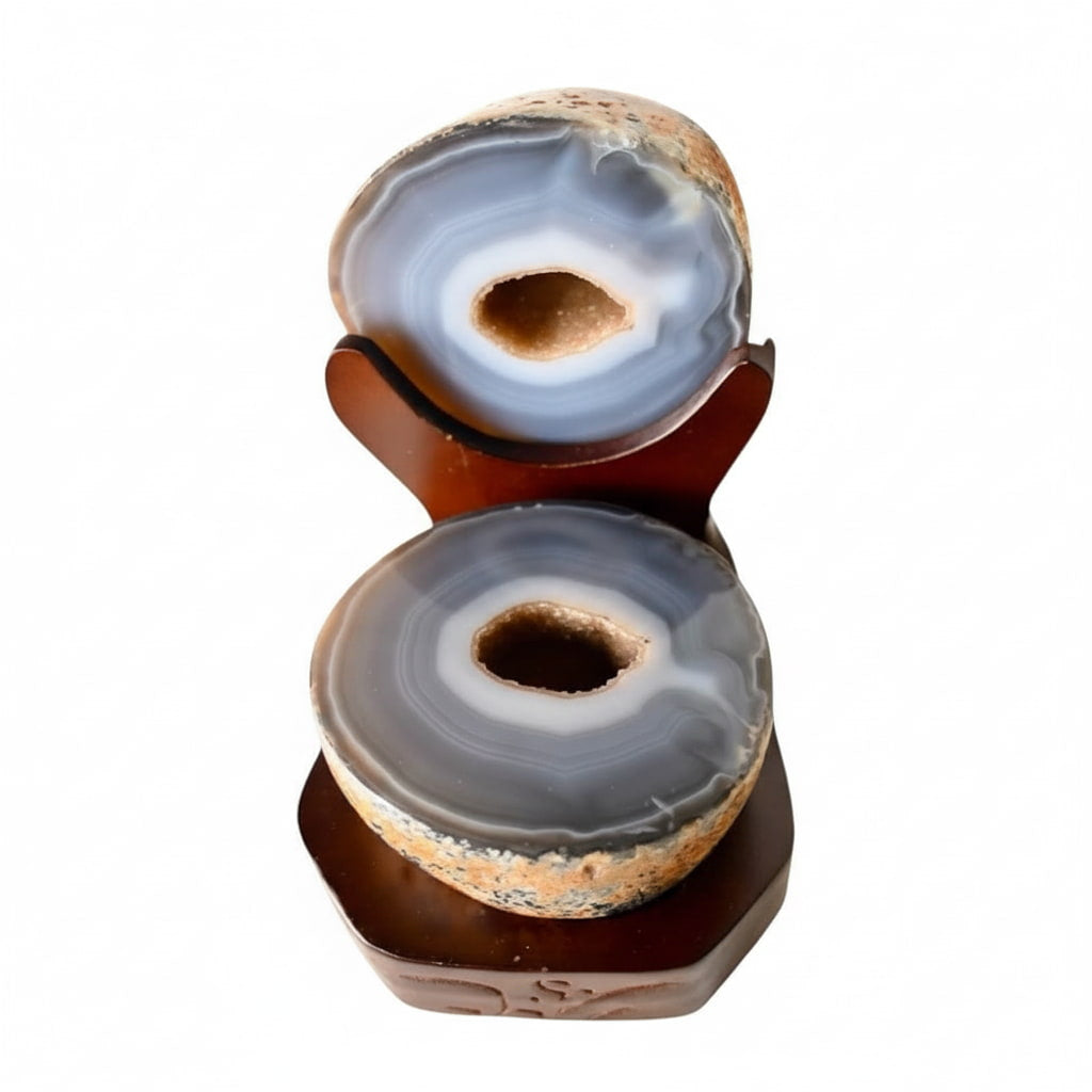 Achat Truhe auf dekorativem Podest CrystalScents