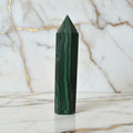 Malachit Obelisk – Unikat mit faszinierender Maserung CrystalScents