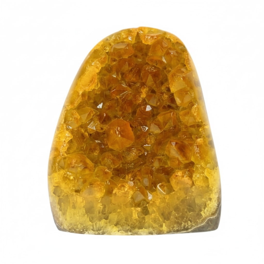 Amethystdruse Gelb – Funkelndes Deko-Highlight CrystalScents