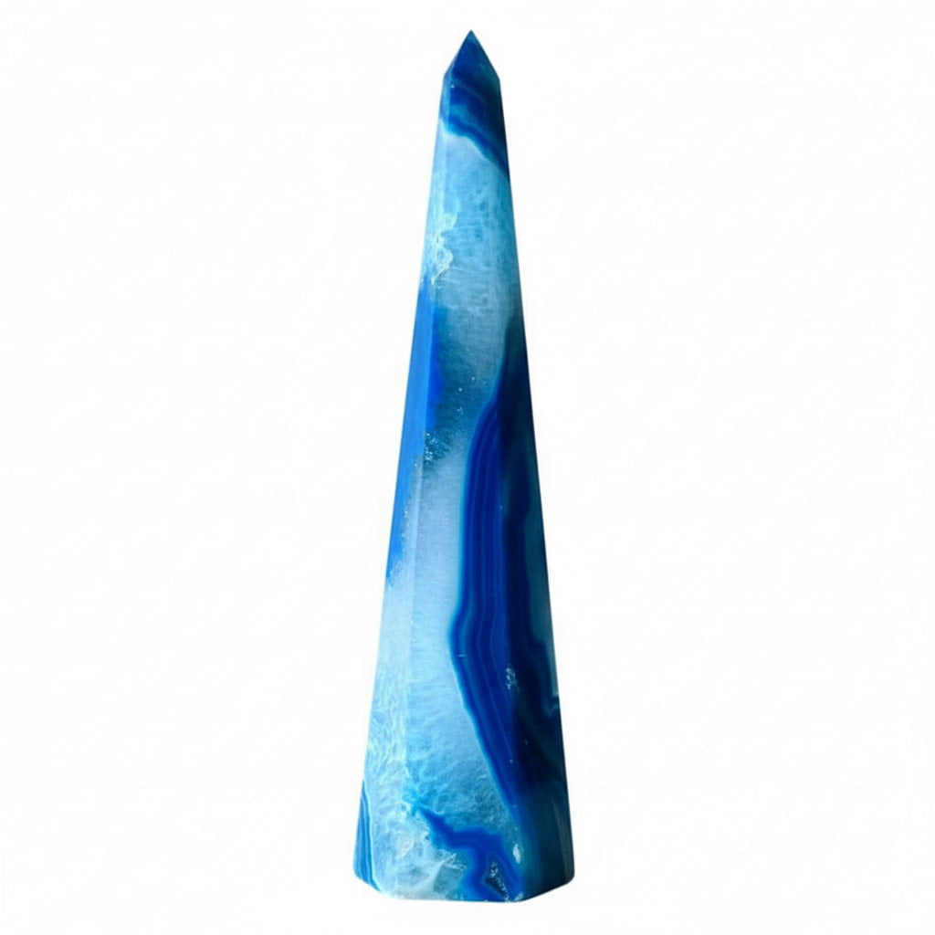 Achat Obelisk – für Meditation & Raumenergie CrystalScents
