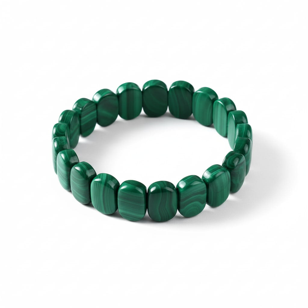 Malachit Armband - Lebendige Optik CrystalScents