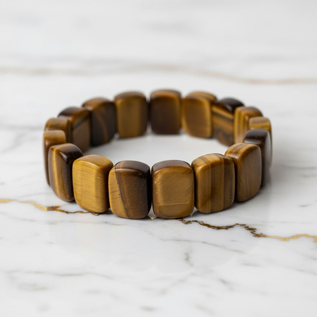 Tigerauge Armband - Mut & Kraft CrystalScents