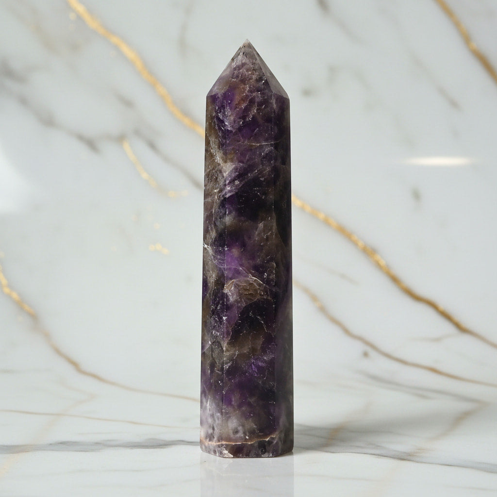 Amethyst Obelisk – Meditation & Raumwirkung CrystalScents