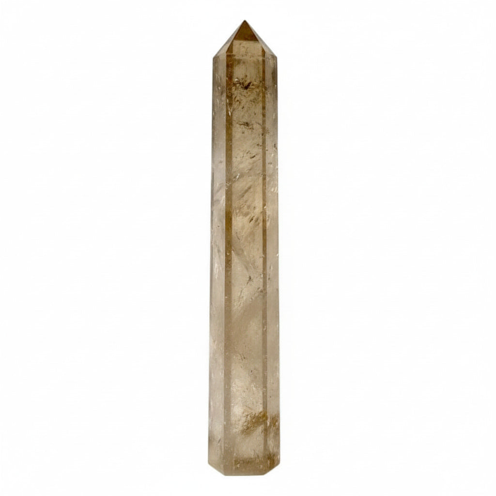 Rauchquarz Obelisk - Schmückstück für dein Zuhause CrystalScents