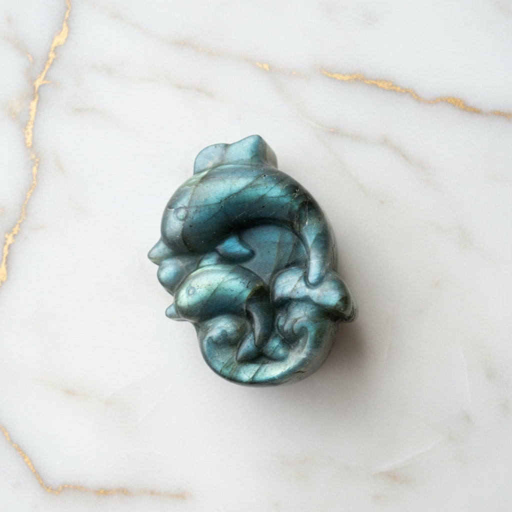 Labradorit Delfin – Niedlicher Seelenstein CrystalScents