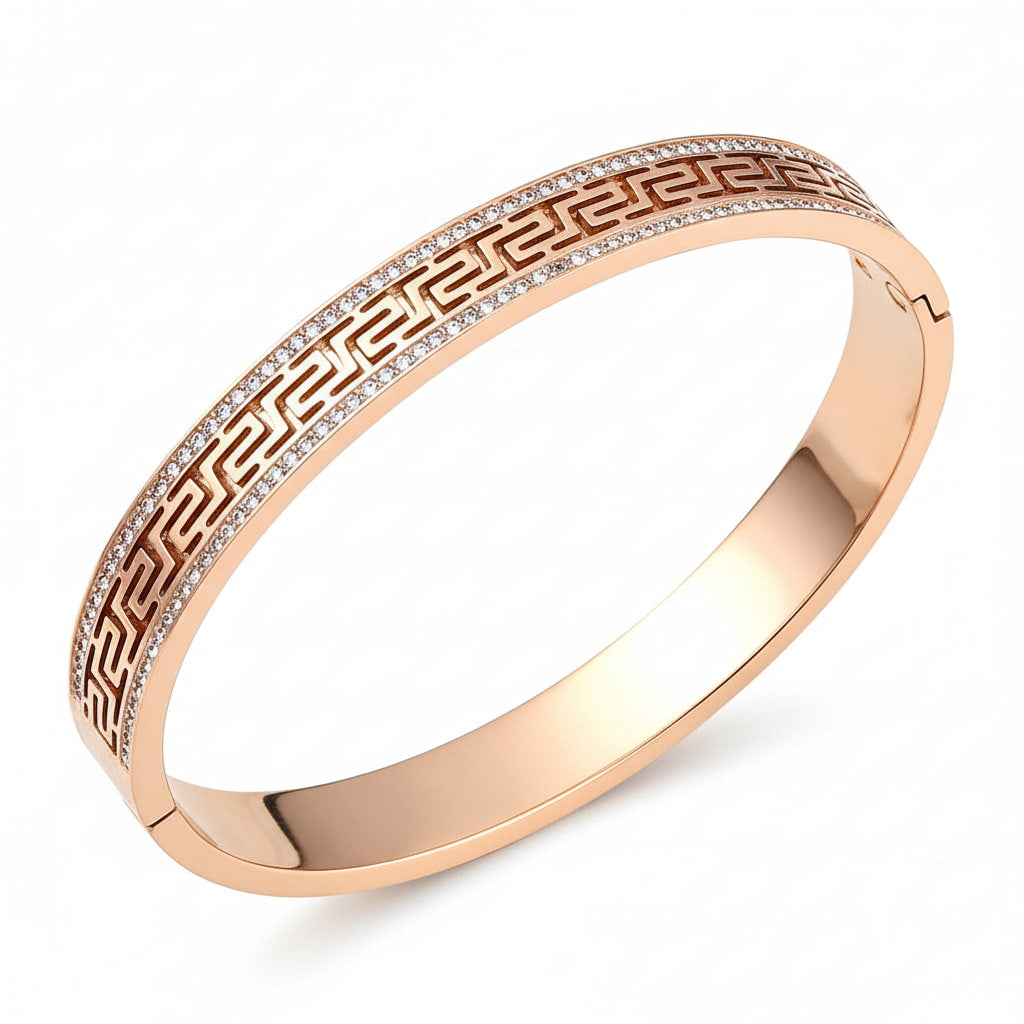 Armband mit Glanzdetails in Roségold CrystalScents