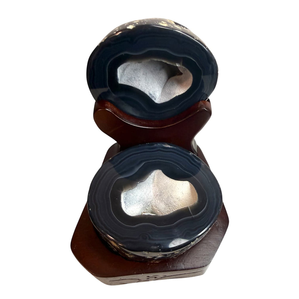 Achat Truhe - Schwarze Schönheit CrystalScents