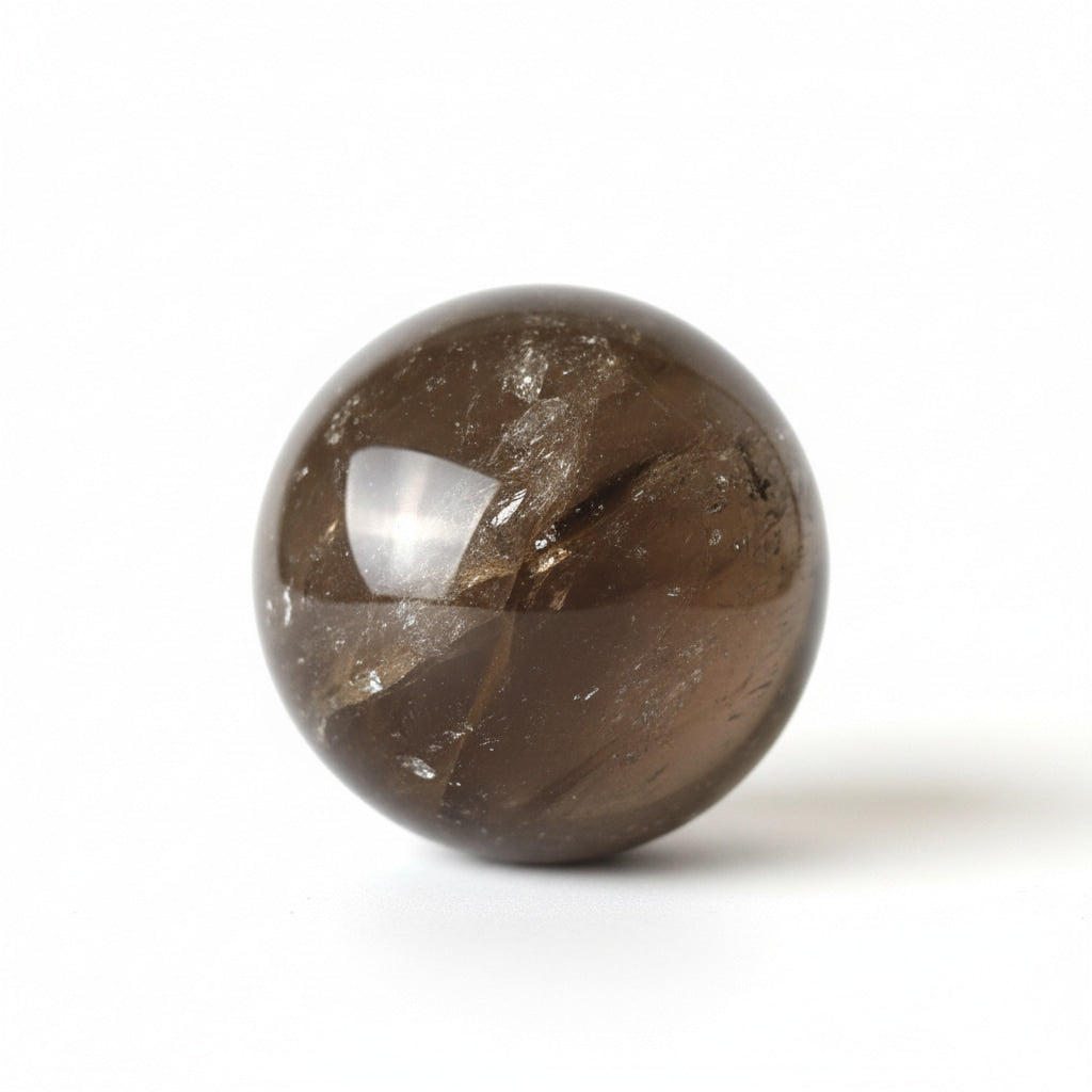 Rauchquarz Kugel – Meditation & Fokus CrystalScents
