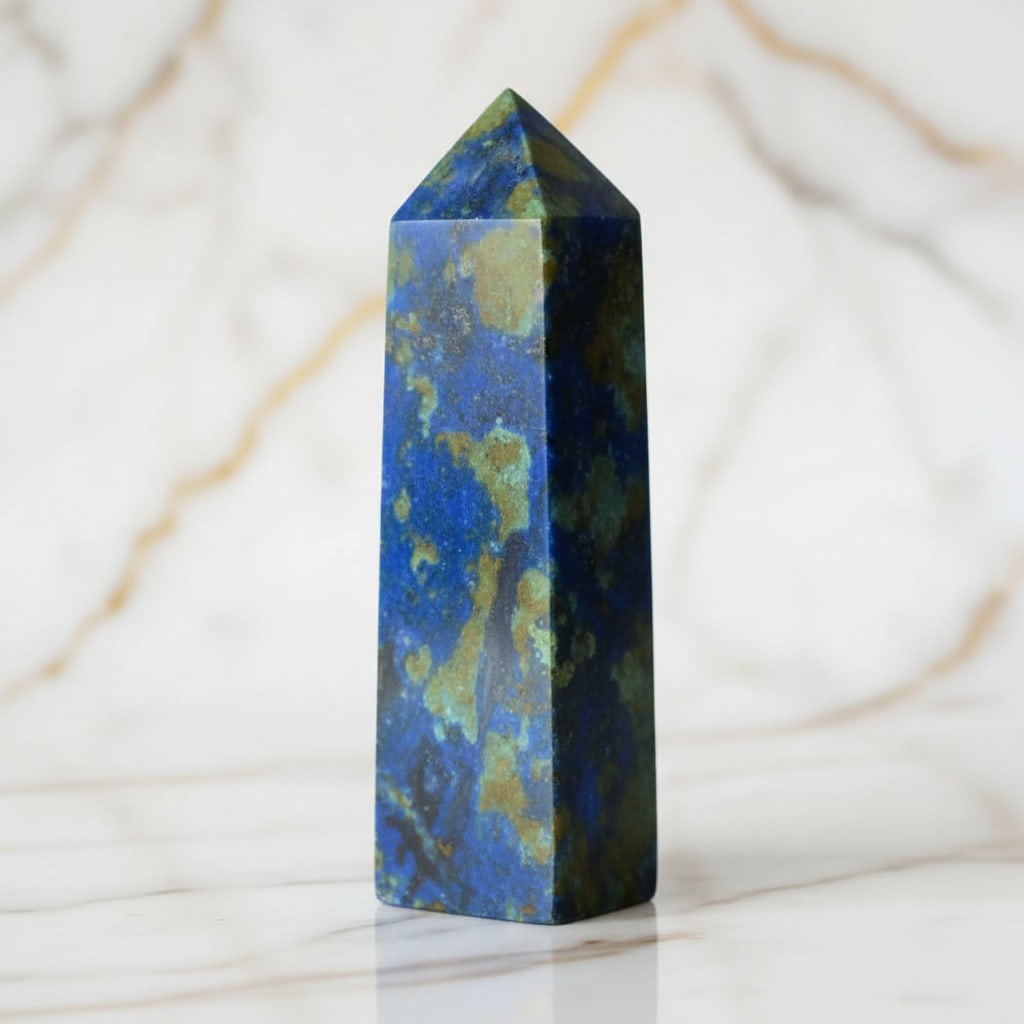 Phönix Lapislazuli Obelisk – Ausstrahlung & Balance CrystalScents