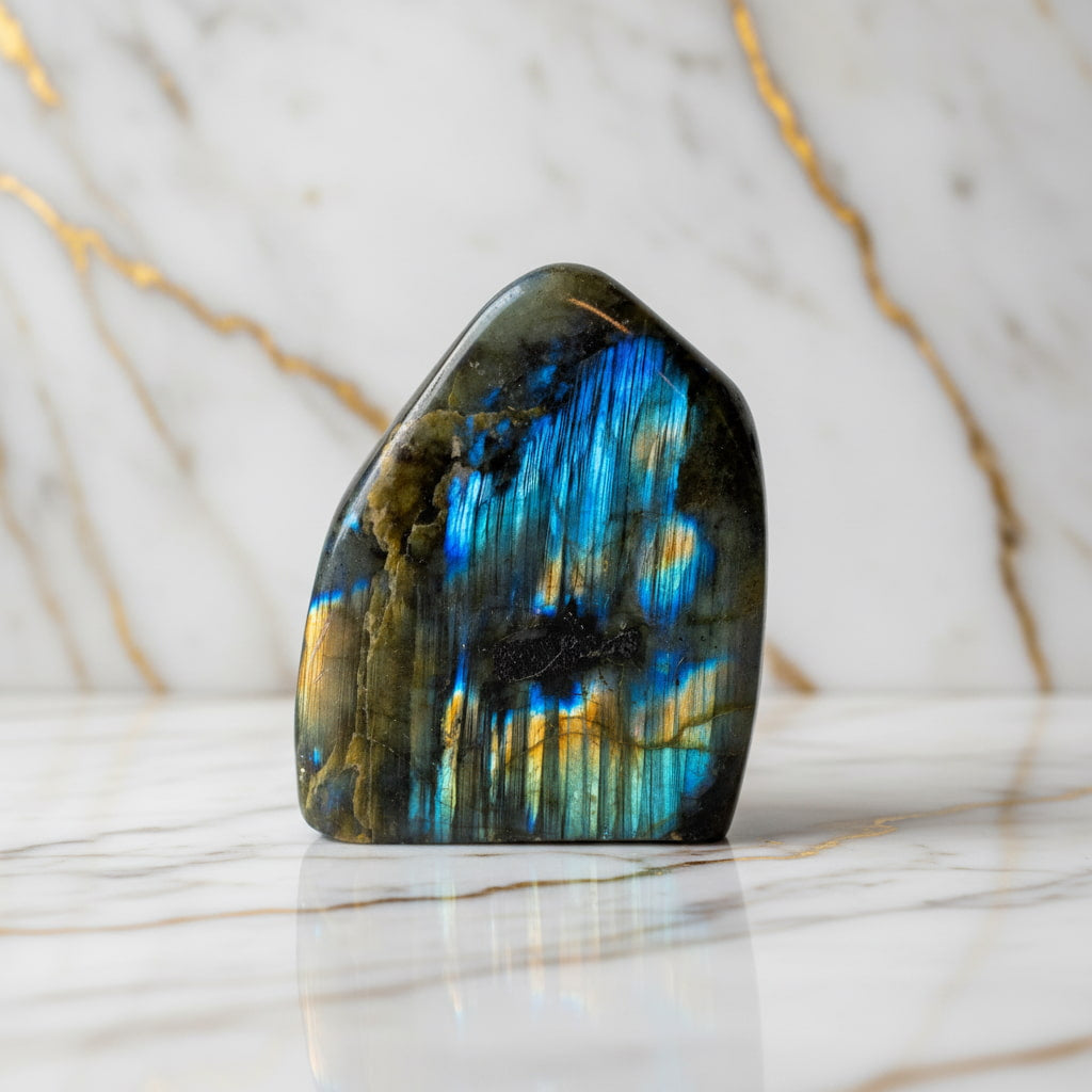 Labradorit Freiform – mit magischem Lichtspiel CrystalScents