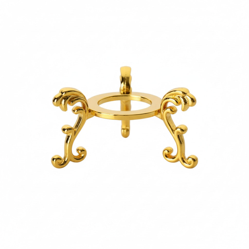 Kugelhalter Gold – Eleganter Halter für Lieblingskugeln CrystalScents
