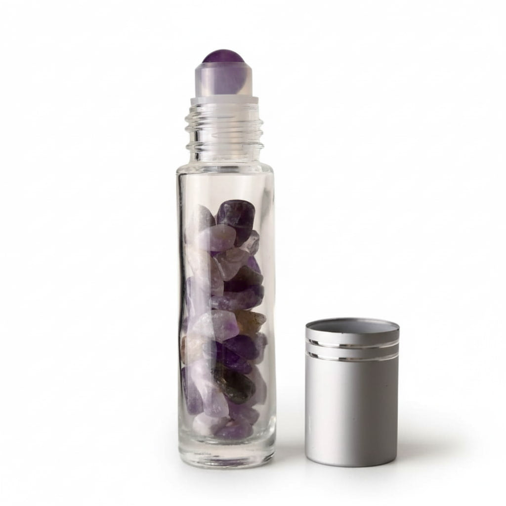 Amethyst Ölroller – Kristall für Achtsamkeit & Wohlbefinden CrystalScents