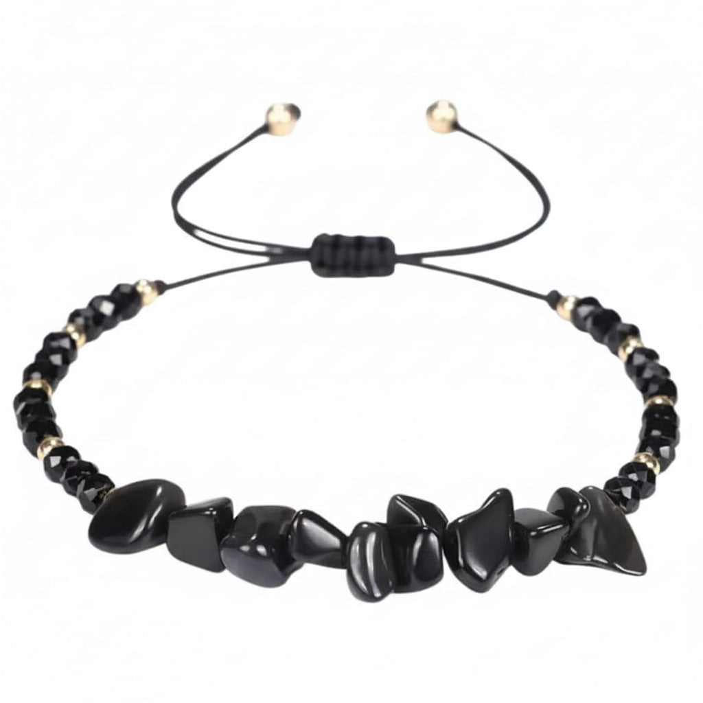 Obsidian Schutzarmband – Stärke & Sicherheit CrystalScents